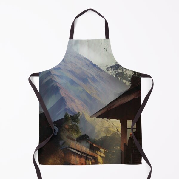 Item preview, Darjeeling Hills Painting designed and sold by Places On Earth.