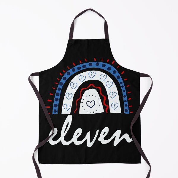 Item preview, Eleven Year Old Eleventh Birthday Cute Fun Doodle Boho Rainbow designed and sold by LadySaltwater.