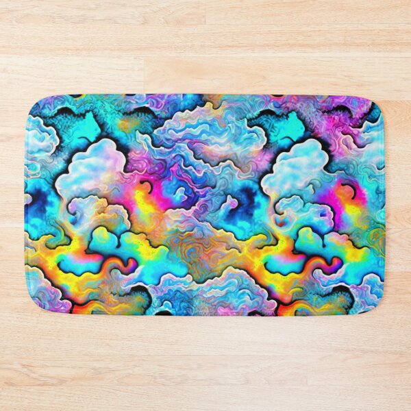 Item preview, Psychedelic Tie dye cloud inspired pattern bright multicolored designed and sold by RileyKyler.