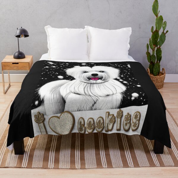 Item preview, Maltese dog loves cookies/ Maltese dog lovers/ Cute gift/ Dog lovers designed and sold by bubblylive.