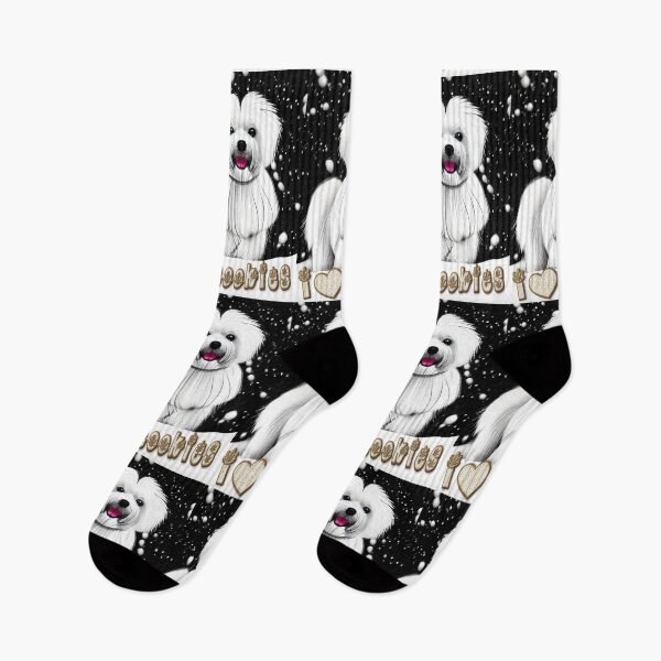 Item preview, Maltese dog loves cookies/ Maltese dog lovers/ Cute gift/ Dog lovers designed and sold by bubblylive.