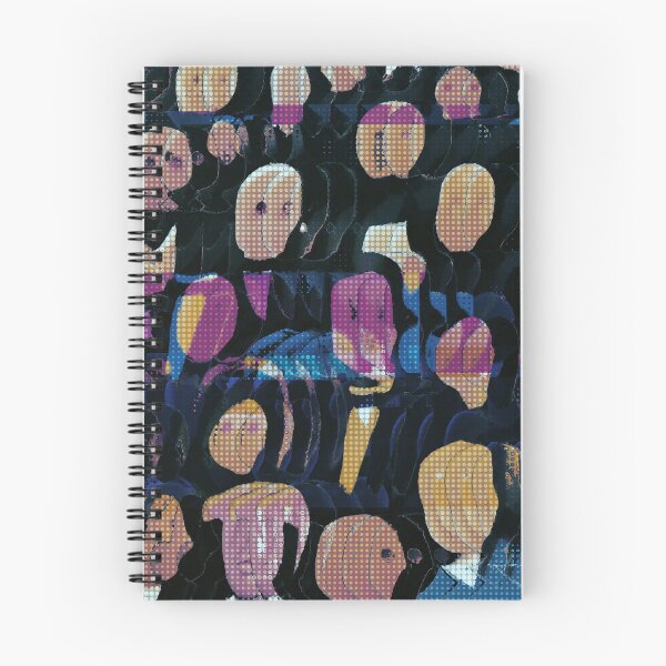 Item preview, Glitch Neon Crowds | Retro Art | 80s 90s Inspired designed and sold by hatodesigns.