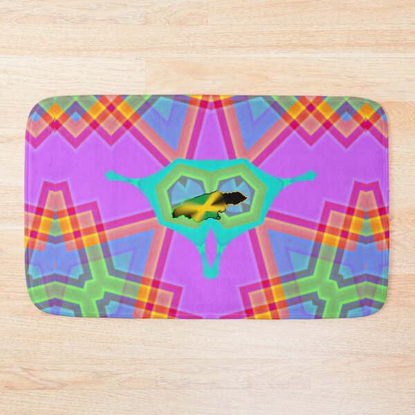 Item preview, UNFORGETTABLE WEST INDIES CHRISTMAS SOUVENIRS - UNIQUE ABSTRACT CARIBBEAN GEOMETRIC PATTERN - GREATJAMAICAN VIBES FLAG INSPIRATION designed and sold by Ralek.