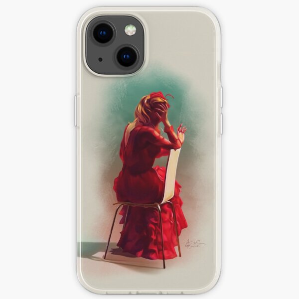Blanche Dubois n°4 "Red" Coque souple iPhone