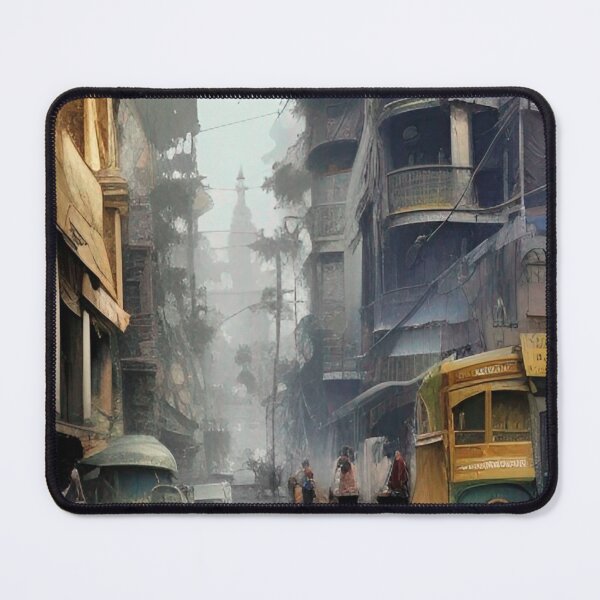 Item preview, Kolkata Streets Painting designed and sold by Places On Earth.
