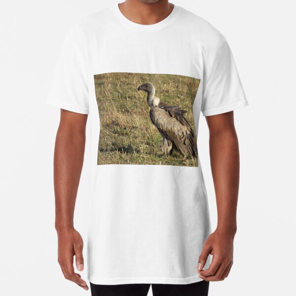White-Backed Vulture Long T-Shirt