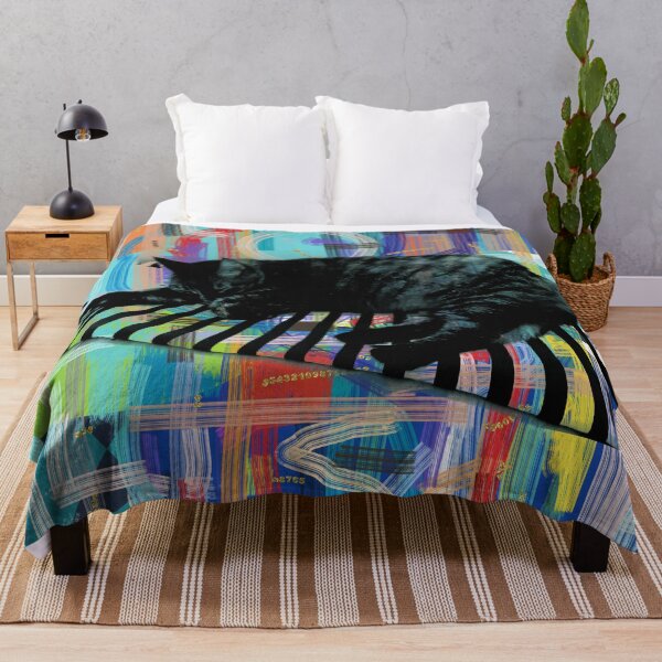 Item preview, LA COSA, Sleeping Cat, Abstract Lines  designed and sold by Tanya Zevallos.
