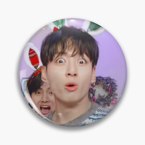 Item preview, Jk Jungkook and V Christmas Bunny Cute Sticker designed and sold by tokki-drawings.