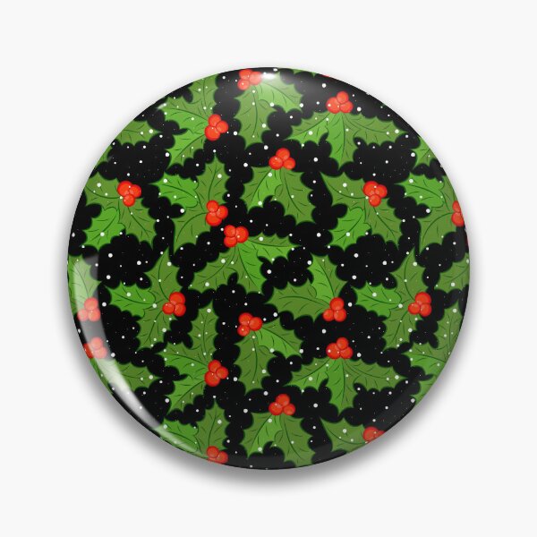 Artikelvorschau, Weihnachten Holly Berry Schwarz Rot & Grün Muster Hübscher Rock oder Kleid entworfen und verkauft von BookGeekNJ.