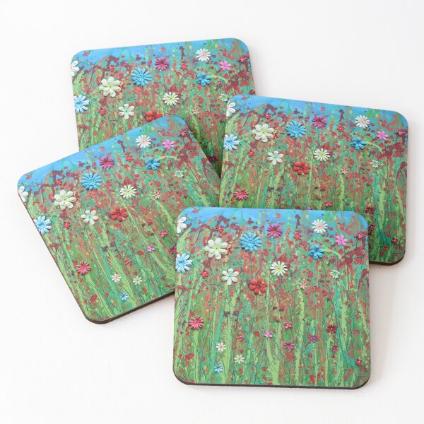 Item preview, Summer meadow flowers designed and sold by Caroline  Peacock.