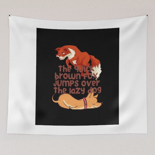 Item preview, Fox Jumping Over Dog designed and sold by seriyusink69.
