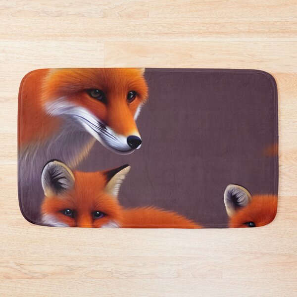 Item preview, Mother Fox And Her Kits designed and sold by ZenEverAI.