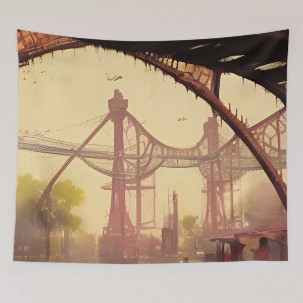 Item preview, Kolkata River Art designed and sold by Places On Earth.