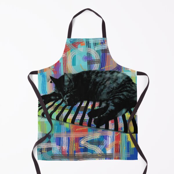 Item preview, LA COSA, Sleeping Cat, Abstract Lines designed and sold by Tanya Zevallos.