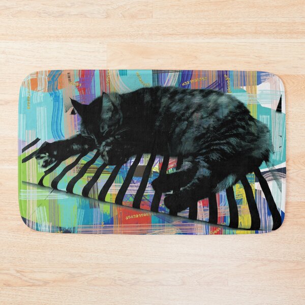 Item preview, LA COSA, Sleeping Cat, Abstract Lines  designed and sold by Tanya Zevallos.