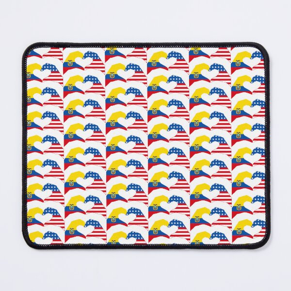 Item preview, We Heart Ecuador & USA Patriot Flag Series designed and sold by Carbon-Fibre Media.