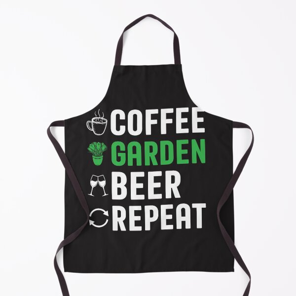 Item preview, Coffee Garden Beer Repeat designed and sold by GardeningBen.