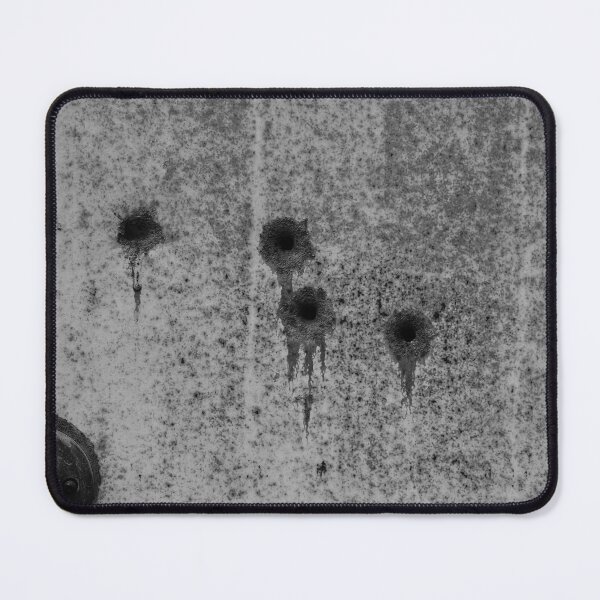 Item preview, Bullet Holes In Rusty Metal Door designed and sold by chillbilldill.