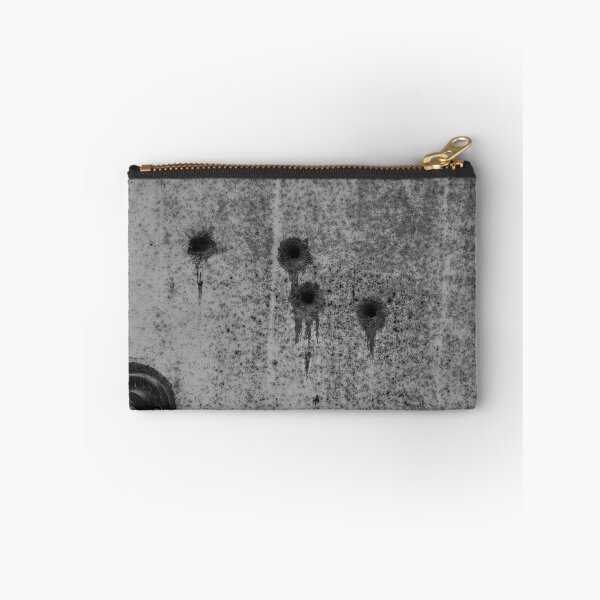 Item preview, Bullet Holes In Rusty Metal Door designed and sold by chillbilldill.