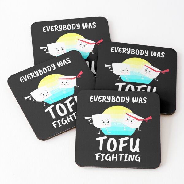 Item preview, Tofu Vegan Meatless Everybody Tofu Fighting designed and sold by DoeiGioes.