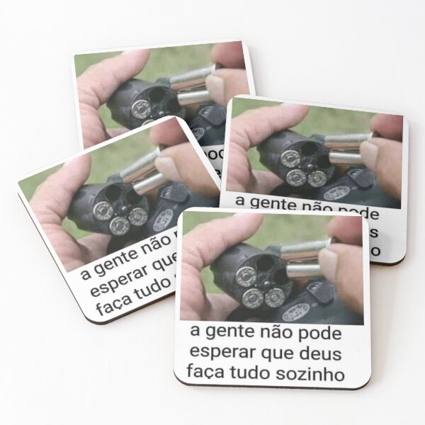 Item preview, A gente não pode esperar que Deus faça tudo sozinho (Meme) designed and sold by Dazaik Store.
