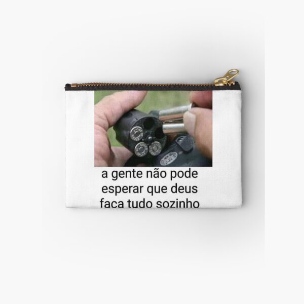 Item preview, A gente não pode esperar que Deus faça tudo sozinho (Meme) designed and sold by Dazaik Store.