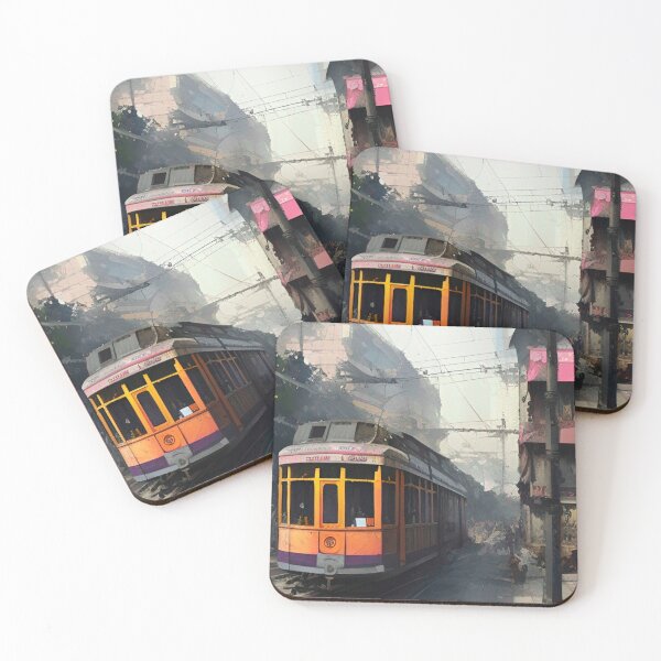 Item preview, Kolkata Tram Art designed and sold by Places On Earth.