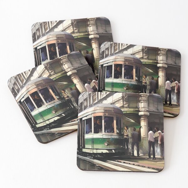 Item preview, Kolkata Tram Art designed and sold by Places On Earth.