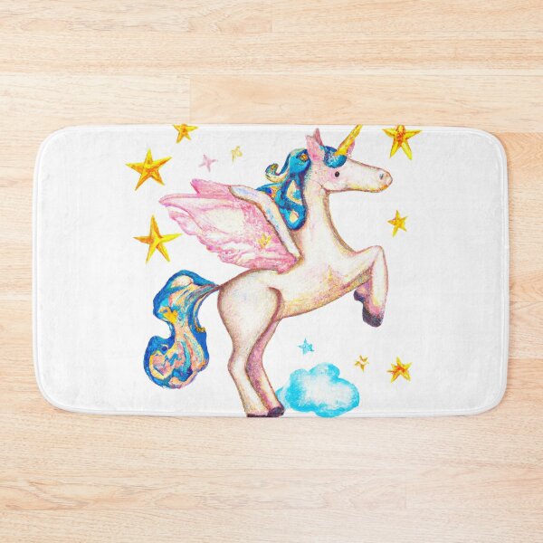 Magic unicorn  Bath Mat