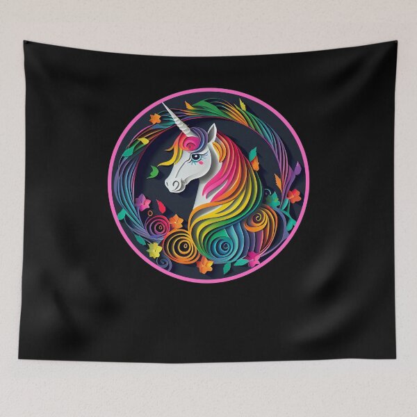 Item preview, Paperdesign Art Of A Cute Unicorn 1 designed and sold by PD-Store.