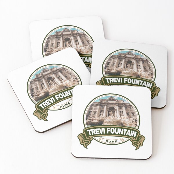 Item preview, Trevi Fountain Rome Italy Badge designed and sold by KrisSidDesigns.
