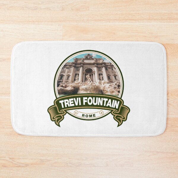 Item preview, Trevi Fountain Rome Italy Badge designed and sold by KrisSidDesigns.