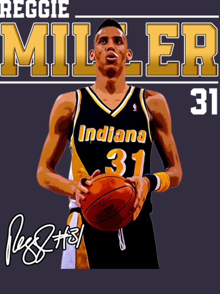 Reggie Miller 'Miller Time' - Indiana Pacers - T-Shirt