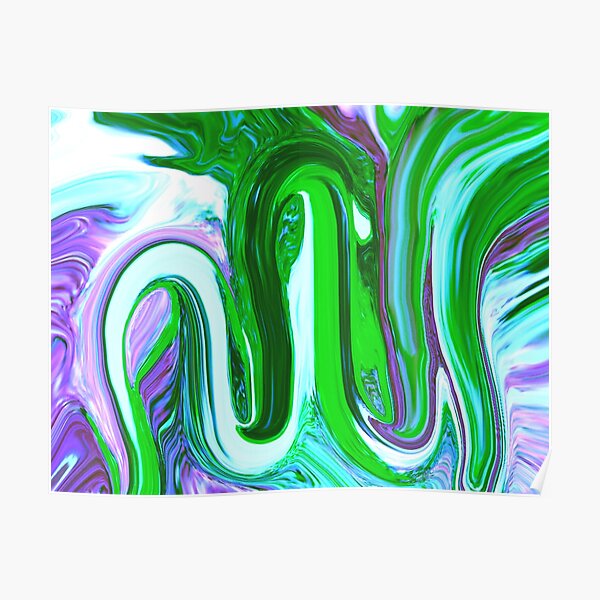 Allah Name calligraphy Painting Poster