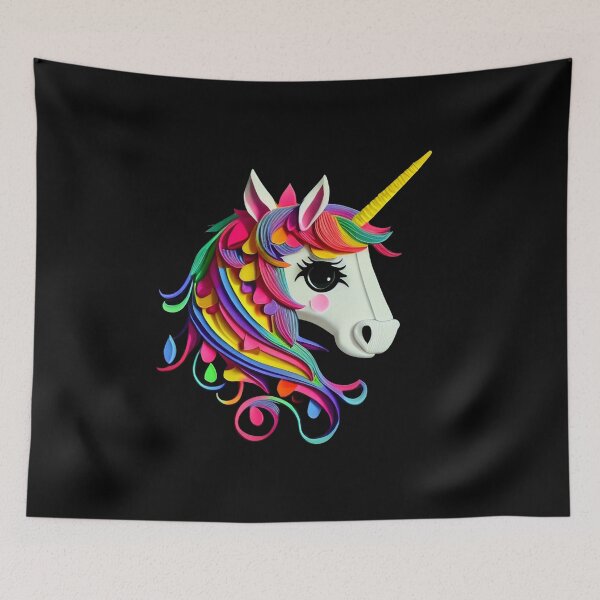 Item preview, Paperdesign Art Of A Cute Unicorn 3 designed and sold by PD-Store.
