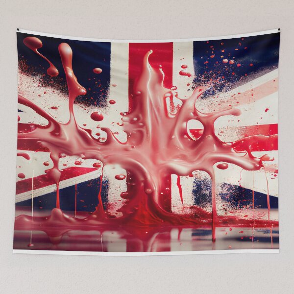 Item preview, National Nations Flags - United Kingdom Flag - The Union Jack Flag designed and sold by Unwind-Art-Work.