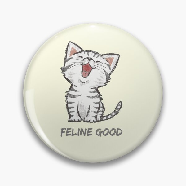 Item preview, Feline Good. Cute Happy Kitty Cat Lover designed and sold by Rebel-Design.