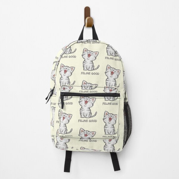 Item preview, Feline Good. Cute Happy Kitty Cat Lover designed and sold by Rebel-Design.