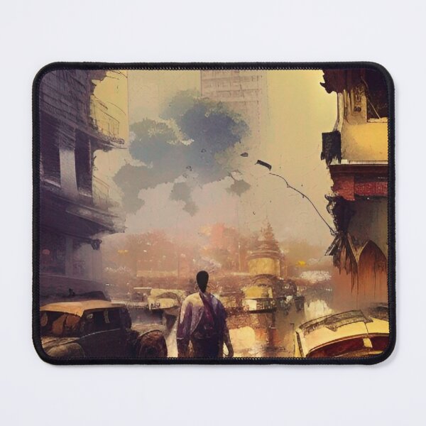 Item preview, Doha City Painting designed and sold by Places On Earth.