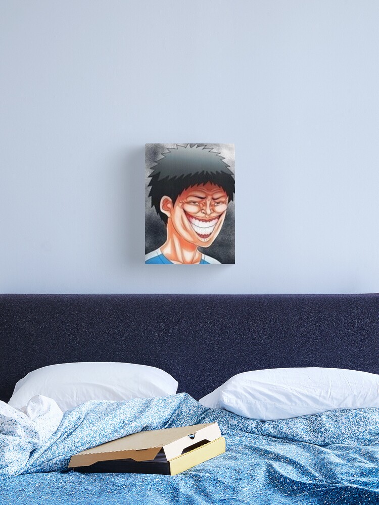Funny Anime Face Canvas Print for Sale by Dazaik Store