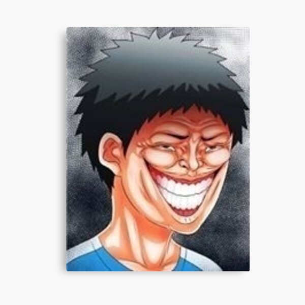 Funny Anime Face Canvas Print for Sale by Dazaik Store