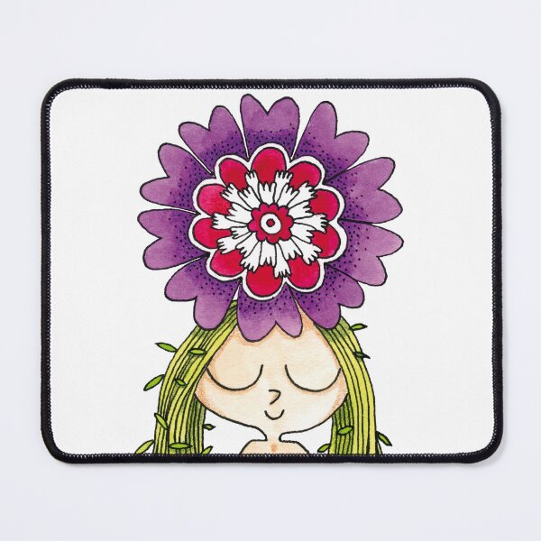 Item preview, flower woman designed and sold by MissbeanArt.