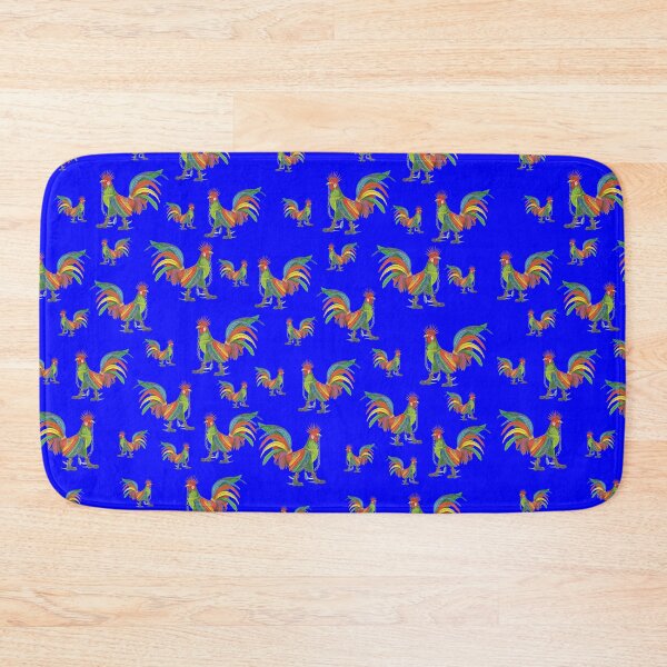 Artikelvorschau, Punky Rooster Pattern auf Blue Prime entworfen und verkauft von AJLeibengeist.