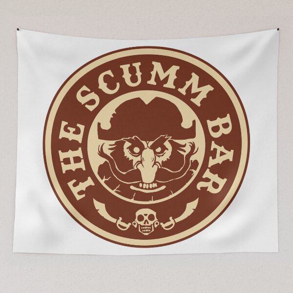 Item preview, Scumm Bar Logo designed and sold by ThomasKadmon.