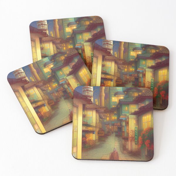 Item preview, Doha City Painting designed and sold by Places On Earth.