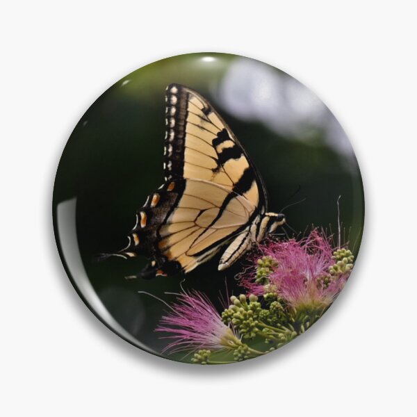 Item preview, Yellow Butterfly and Pink Flower designed and sold by KBarrett-ForAwe.