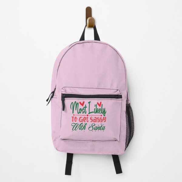 Item preview, most likely to get sassy with santa designed and sold by lovitus.