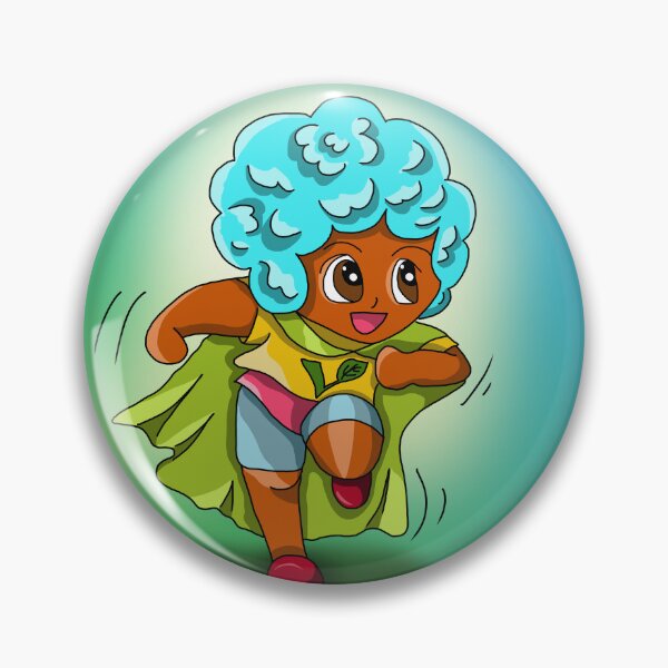 Item preview, plant powered superhero designed and sold by BeingNow.