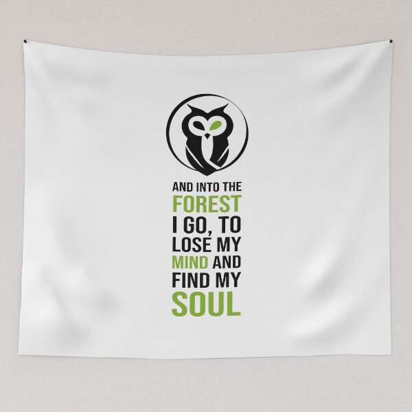 Item preview, GOWILD - owl - into the forest designed and sold by GOWILDstyle.