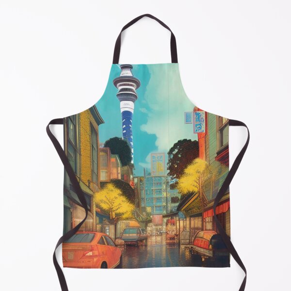 Item preview, Auckland City Painting designed and sold by Places On Earth.